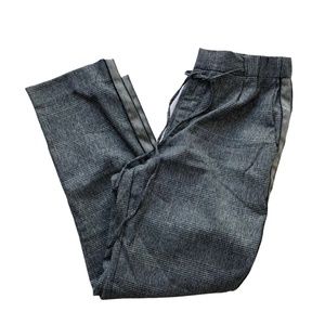 Romeo + Juliet Couture Plaid Tie Waist Pants